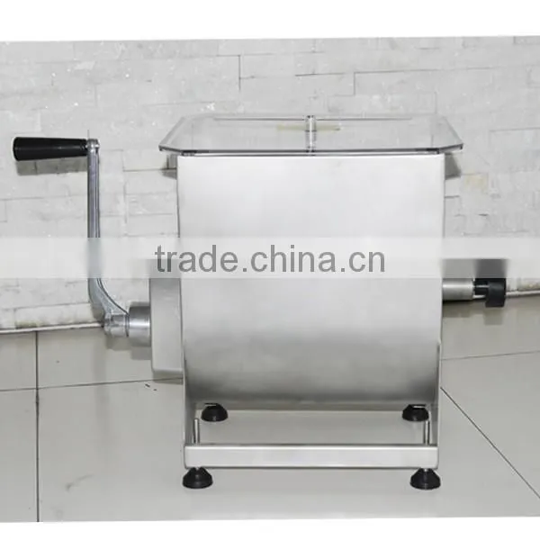 high quality manual stainless steel meat mixer