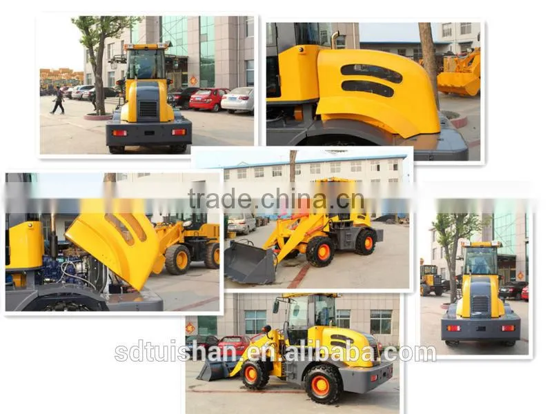 small desiel engine wheel loader for sale with ce &iso