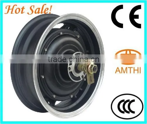 brushless scooter hub motor, 1000w-4000w Brushless Electric Hub Motor CE, 12" electric motorcycle motor, motor scooter for sale,