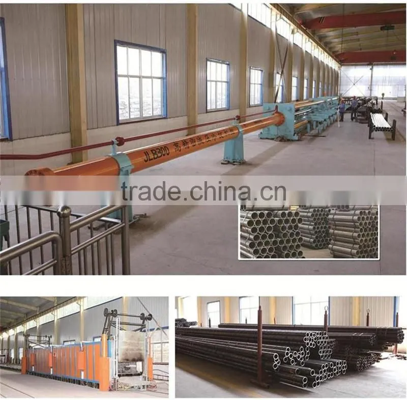 hydraulic cylinder tie rod for agricultural implement