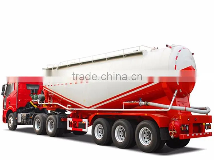 Tri-axle V shape Cement Bulker, Bulk Cement Tank Semi Trailer For Sale