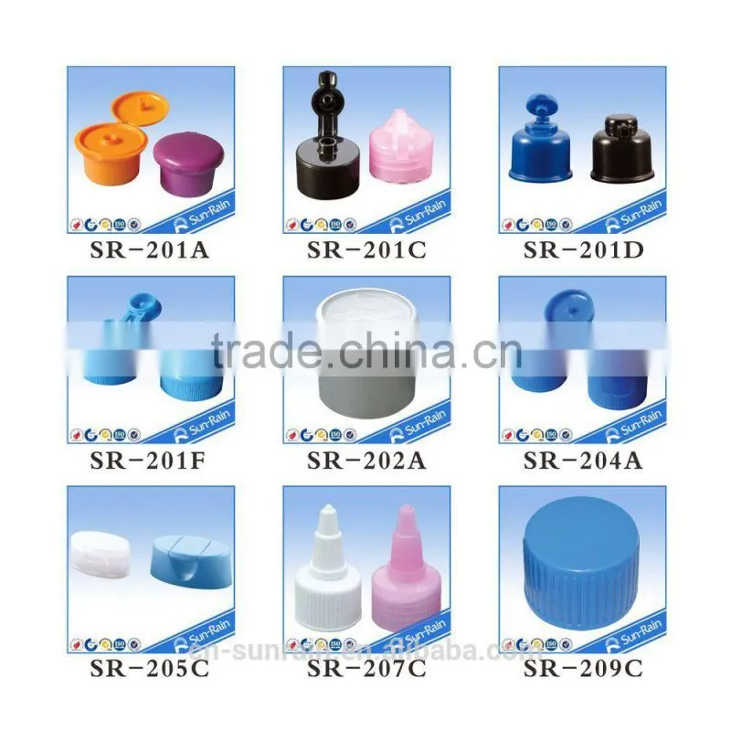 Hot China-made Yuyao nonspill feature plastic tapon disc top cap 24/410