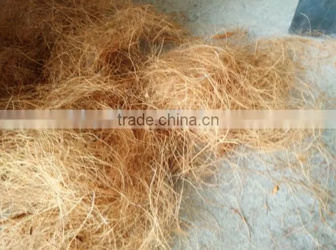 coconut shell and oil palm EFB long fiber extractor machine 185KW