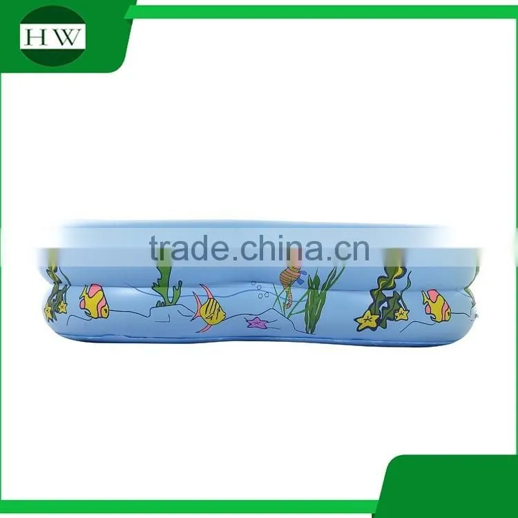 large children inflatable swimming fishing bath pool