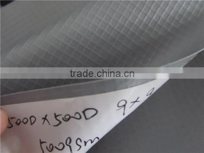 grain store Fumigation Tarpaulin, top grade PVC laminated tarp, waterproofing polyester tarpaulin