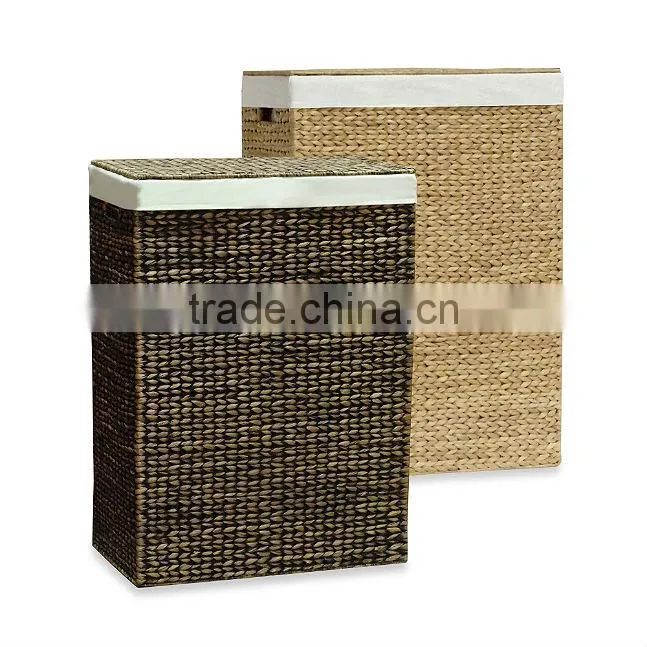 Creative Bath Ecostyles Bamboo Round Hamper With Lid