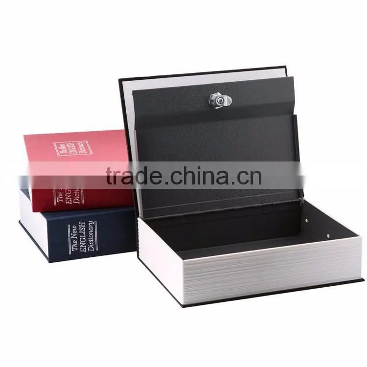 Dictionary Key Lock Travel Security Hidden Book Safe Money Safe Box