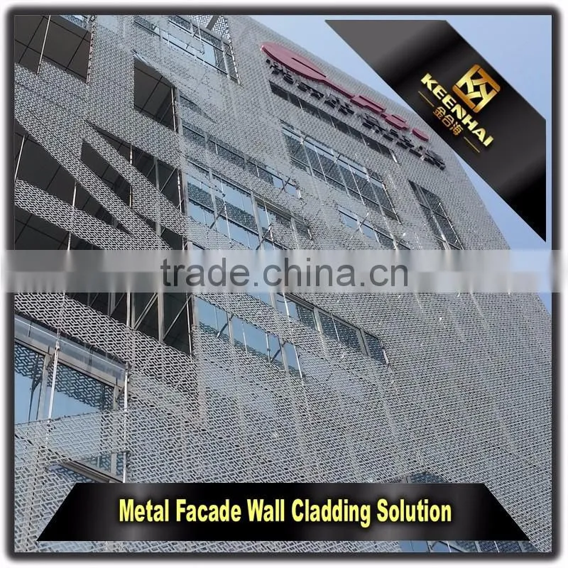 Facade Panel Laser Cutting Aluminium Decorative Wall Panel Outdoor