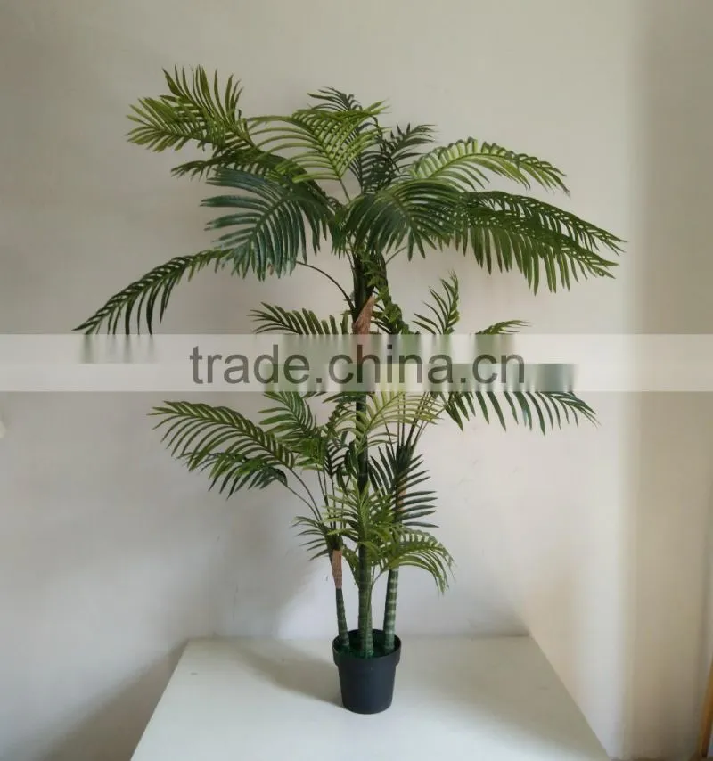 decorative Hawaii kwai artificial kwai tree fake palm tree