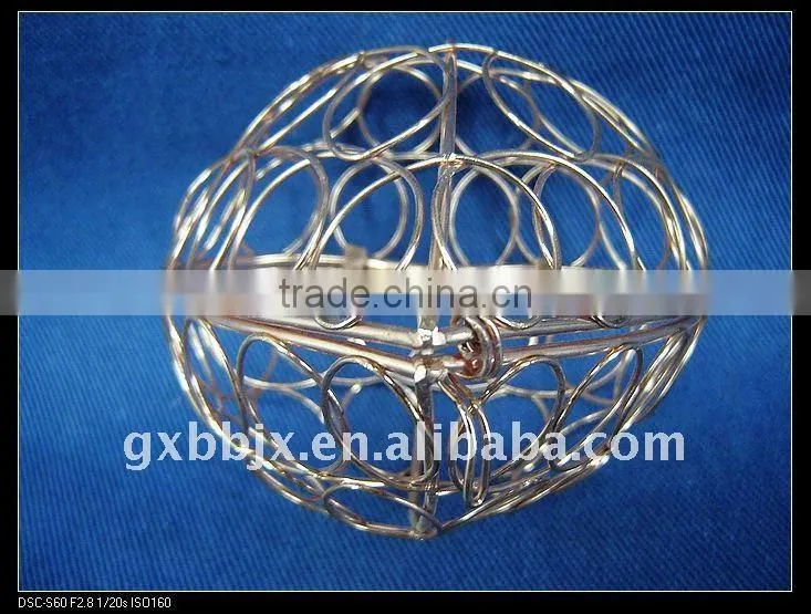 Peach iron wire festival decoration crafts