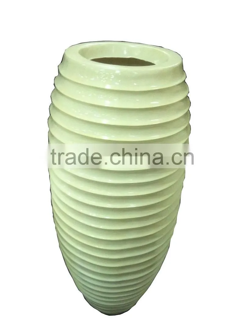 Home garden deco 20cm to 200 cm hight fiberglass or plastic christmas flower and large tree pots EHP1501 1408