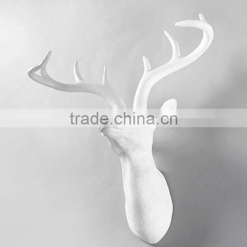 Resin Wall Animal Deer Head Sculpture