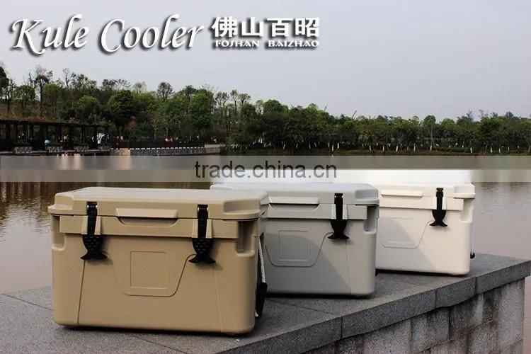 ALL SIZE Trolley PE plastic portable round picnic cooler box for bike