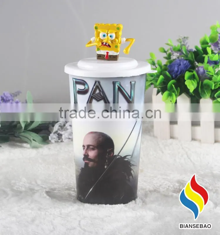 hot sale reusable promotional plastic cups with customized
