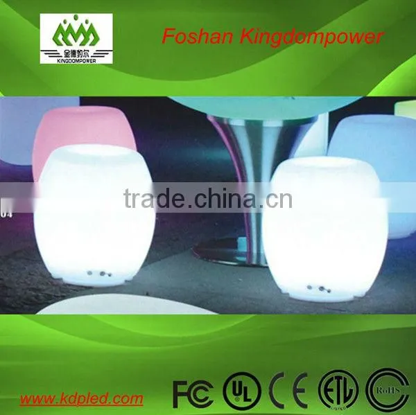 RGB flashng LED drum light/ LED pub stool