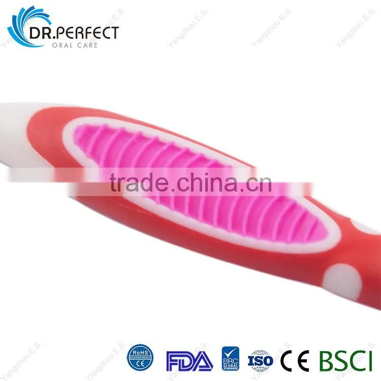 FDA Toothbrush For Adult Cleaning Teeth Nylon 610 Bristle