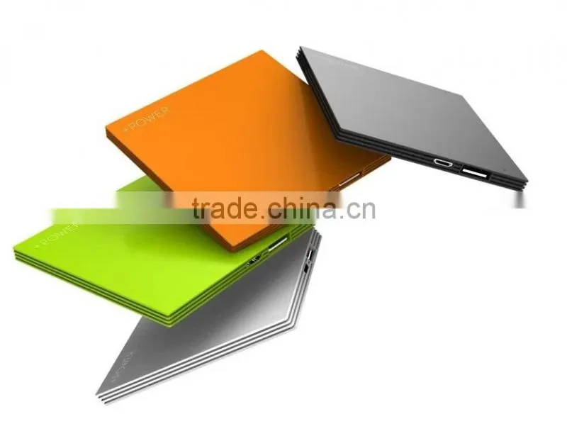 Thinnest biscuit Cookie design portable powerbank, External Backup Battery For Cell Phone