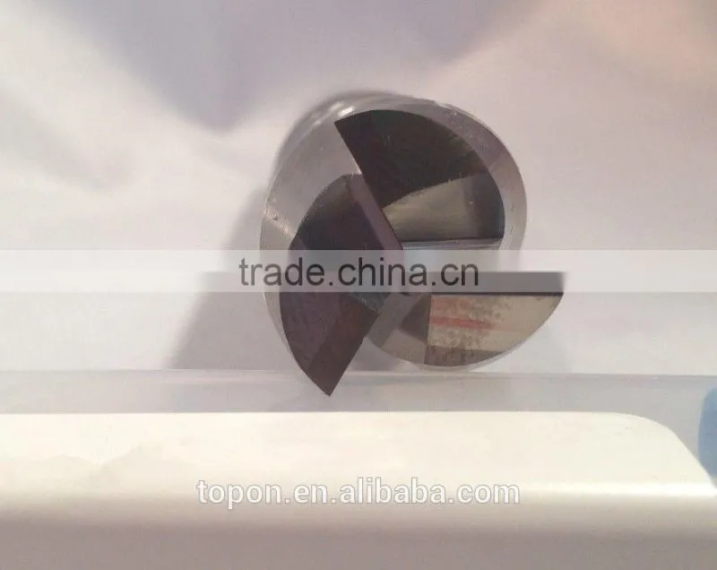 3 flutes square end mill solid carbide