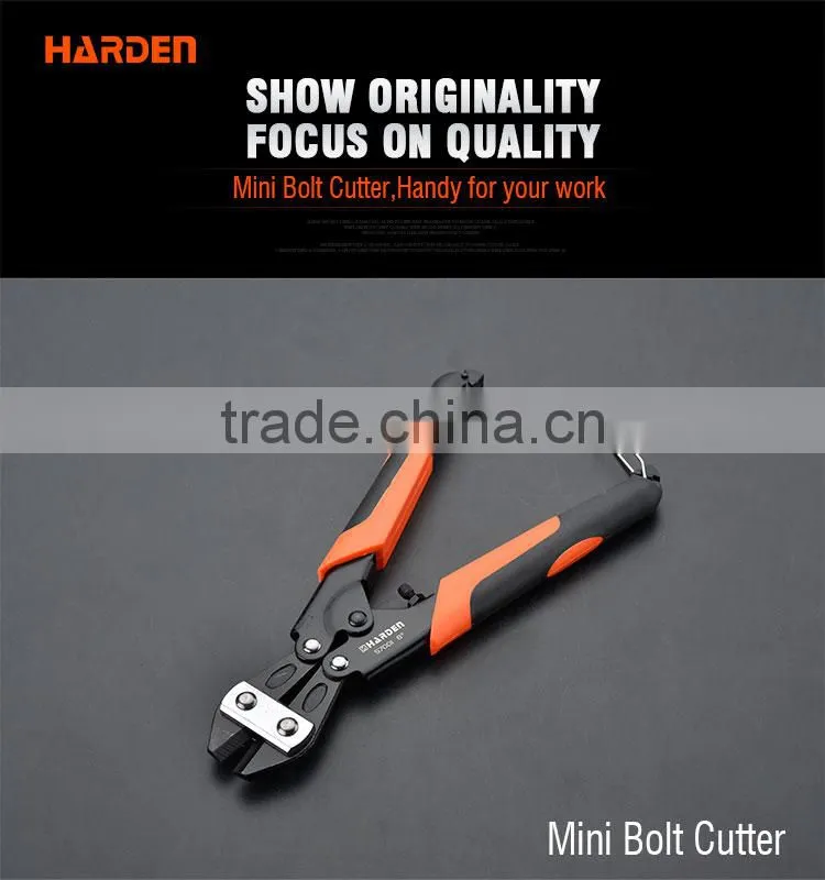 8" Lever Action Hand Tool Chrome Vanadium Mini Bolt Cutter