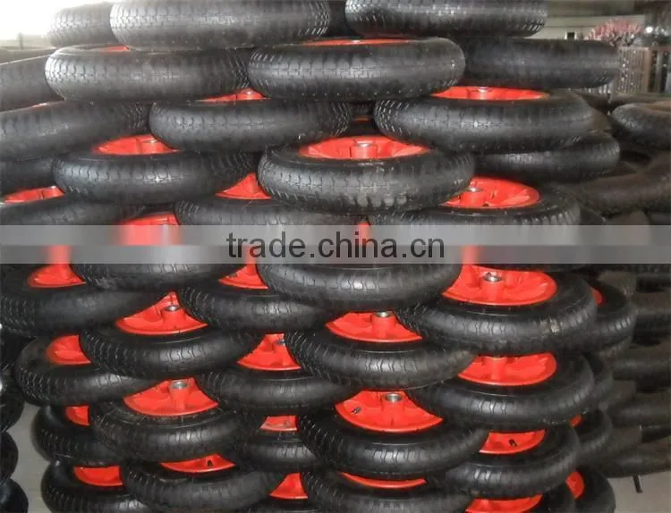 plastic rim pneumatic trolley used wheel 4.80/4.00-8