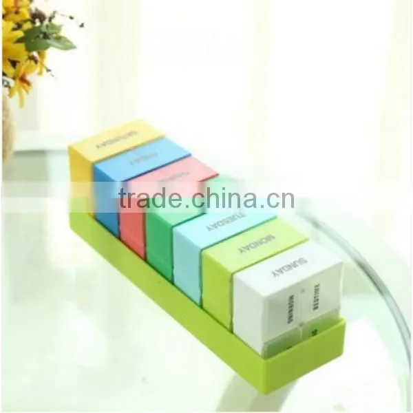 custom promotional 7 days medicine storage PP plastic pill storage box supplier in China,custom 7 days plastic pill box supplier