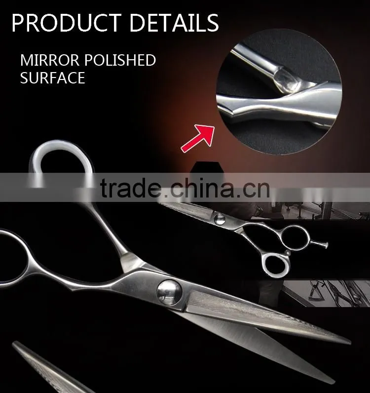 Barber Use Professional Damascus Layer Steel Hair Scissors