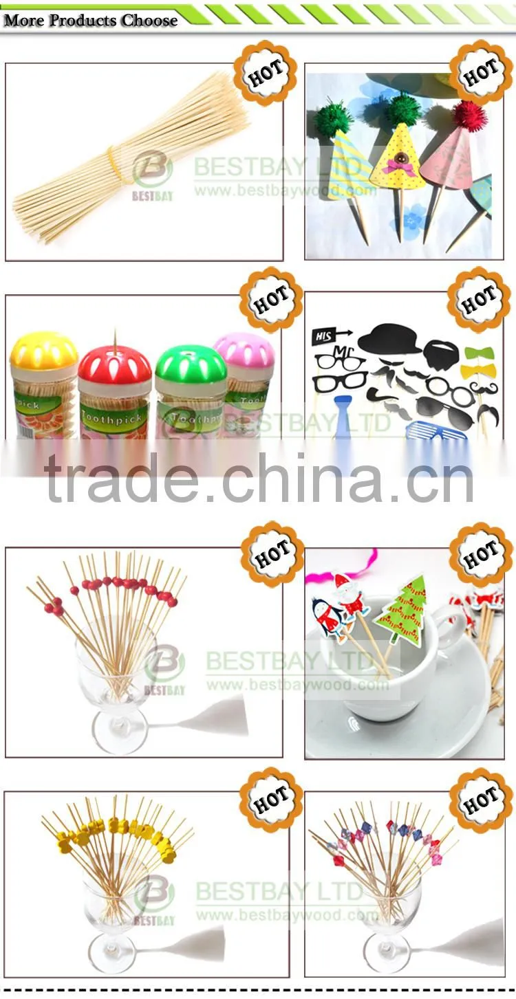 bamboo skewer Use For BBQ Bamboo Skewer 35cm