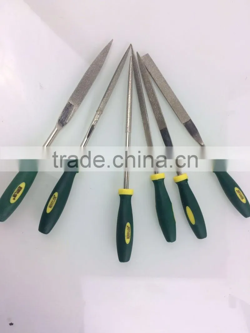 BERRYLION 6pcs diamond file packing in sets with high quality