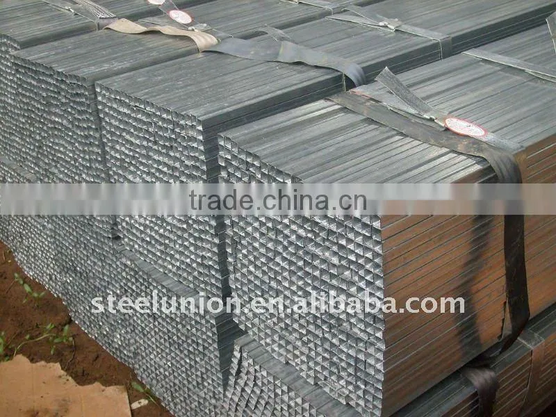 2.5 inch steel galvanized square pipe