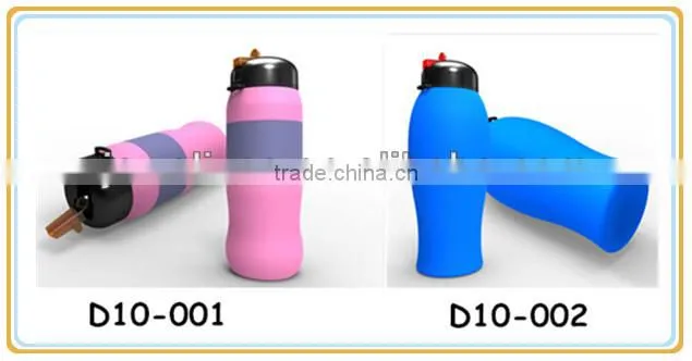 Silicone water bottles 20 litre drinkware tool,traveling tea bottle