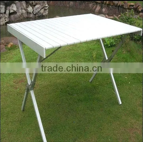 Outdoor Aluminum Camping Table Easy Folded Table