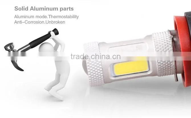 hot sale H11 12-24V COB car led fog light wholesale price with perfect quality
