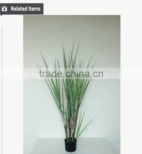 artificial onion grass and orchids for Christmas decoration artificial plant potted