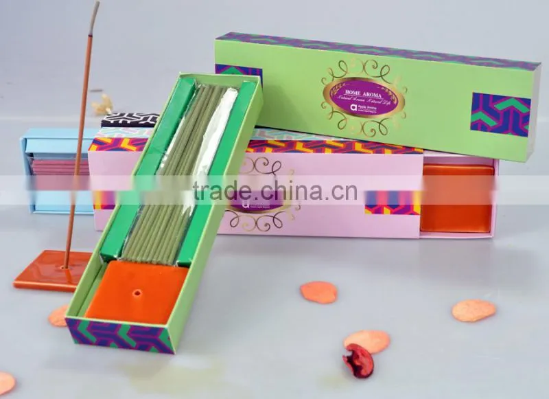 2015 HK home product fair incense gift/india cone incense/scented incense gift set/color incense sticks