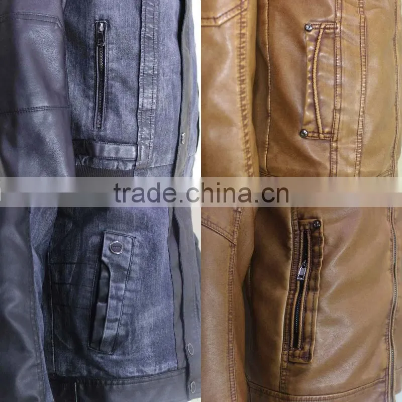 Kawasaki Custom PU Leather Motorcycle Jackets