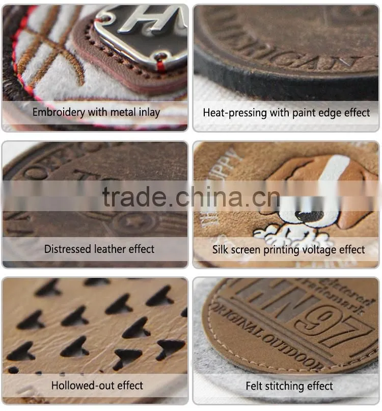 2015 alibaba hot selling printing custom raise logo tpu leather repair patches