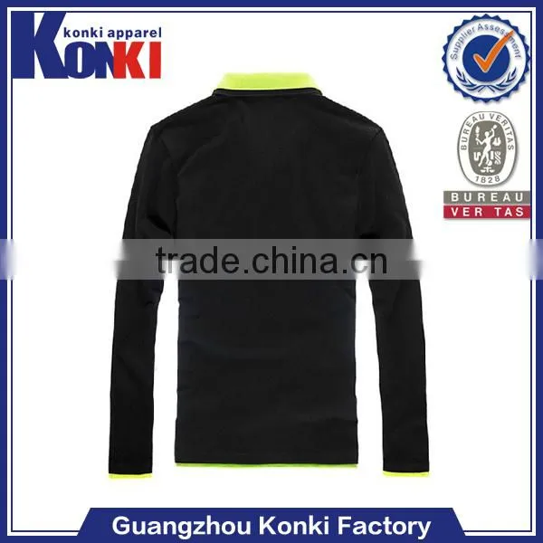 custom tight fit men long sleeve t shirt
