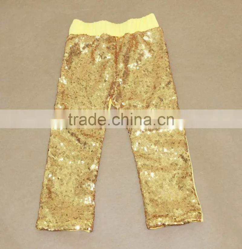 Europe&America Hot Design Children Sparkling Pants Baby Girls Icing Blue Sequin Pants Casual Underwear