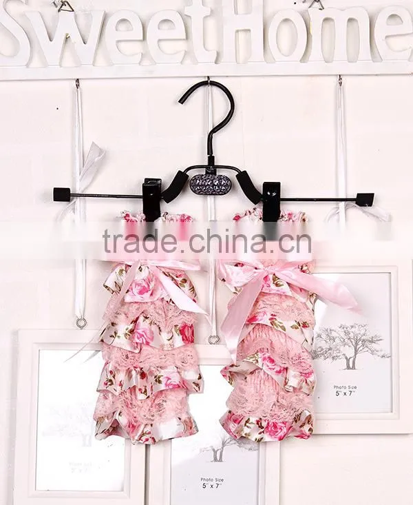 Hot sales! snow white princess leg warmer baby cute polka dot clothes nice satin and lace leggings