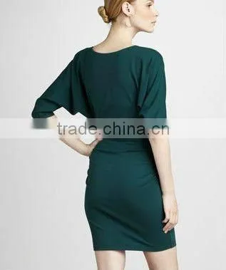 2013 New Collection Fitted Ruched Dress 3048