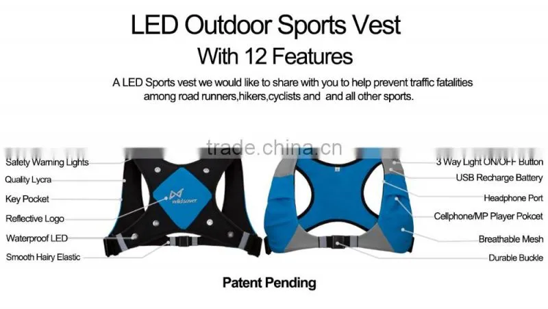 Cooling running jogging biking hiking night sports motorcycle vest