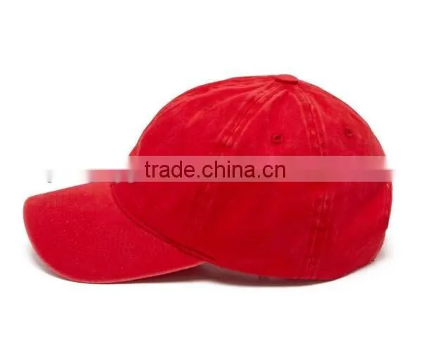 2017 Custom Made One Size to Fit All Acid Washed Plain Blank Dad Hat for Ladies