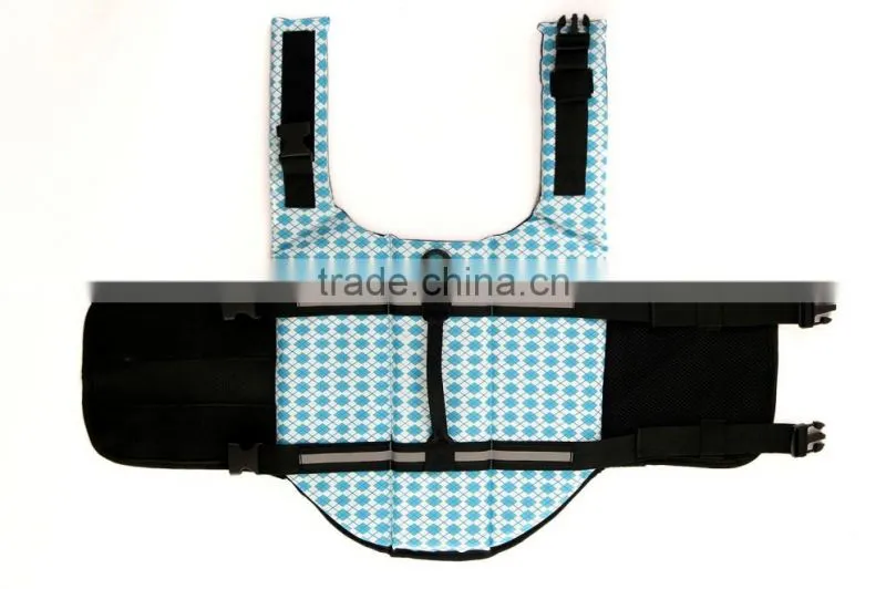R1916H Blue dog flotation vest