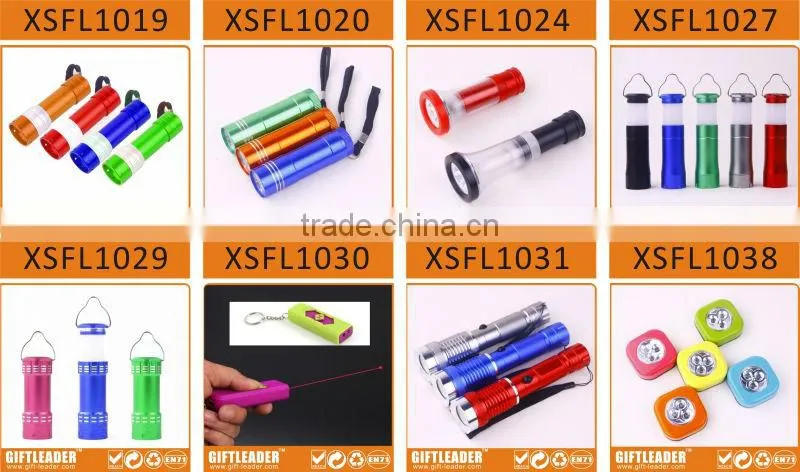 Modern New Fashion led flash torch flashlight