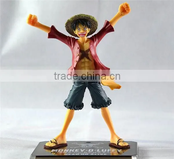 Hot Anime One piece figure toy Luffy action figure wholesale price PVC Luffy dolls Anime action figure