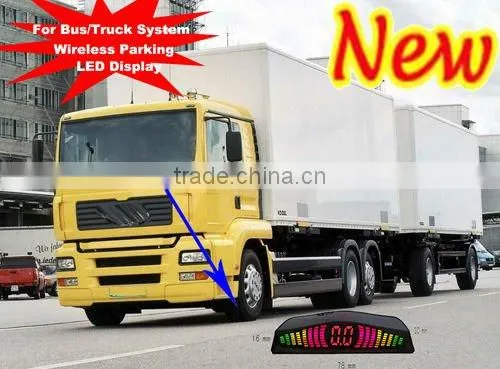 Wireless truck parking sensor with LED display Reversing parking sensor