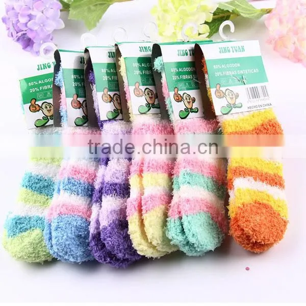 autumn&winter thick fluffy children warm socks
