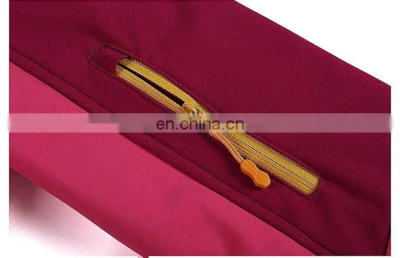 Custom Women Softshell Winter Jacket Windproof Softshell Jacket