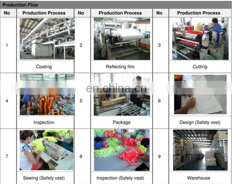 Warning reflective safety vest security vest
