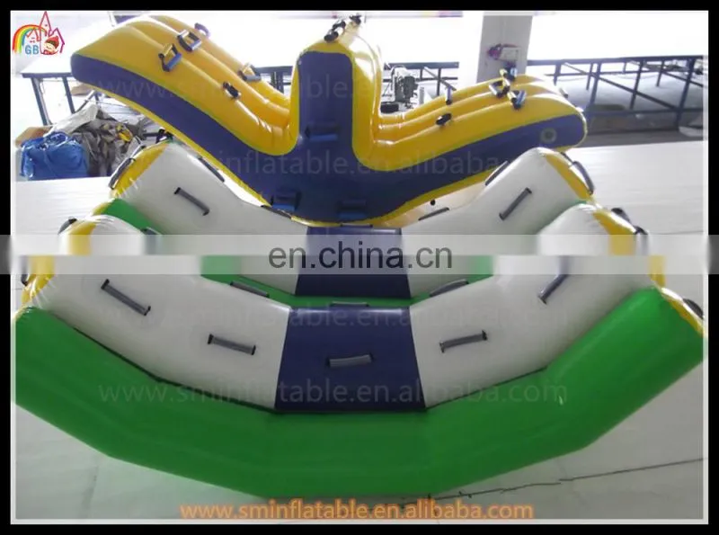 Great fun inflatable water games,floating water park games,banana boat game for sale